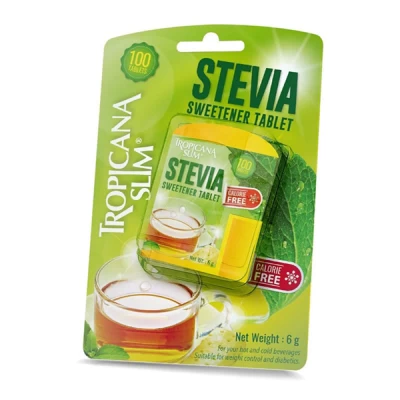 tropicana slim sweetener stevia 100 tab 