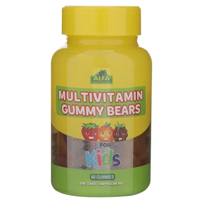 alfa multivitamins gummy bears kids 60 gummies