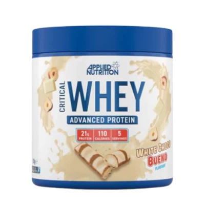 applied critical whey protein white choco bueno 150 g