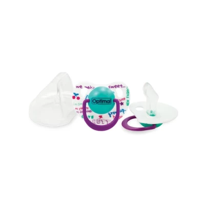 optimal orthodontic silicon pacifier 0+ 