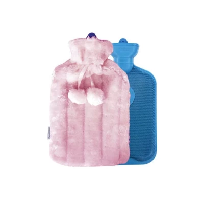 optimal rubber hot water bag+plush cover 