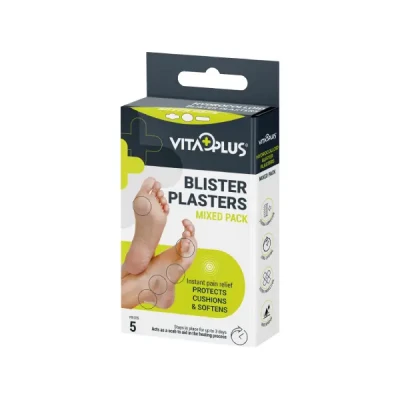 vitaplus hydrocolloid plaster blister mixed 5's