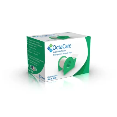 Octacare microporous surgical tape 5cmx5m 1's