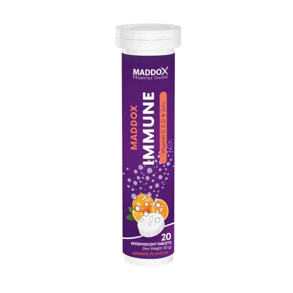 maddox immune effervescent tab 20's