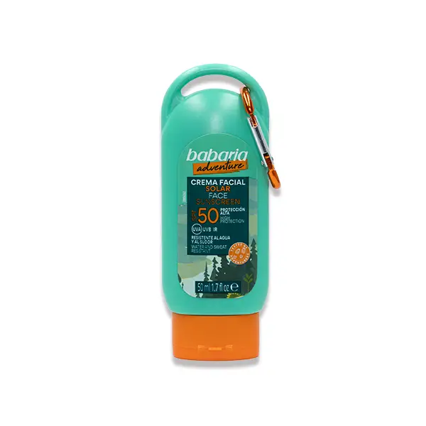 باباريا أدفنتشر واقي شمس كريم للوجه SPF50+ ‎50 مل